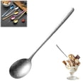 thumbnail image 4 of pdqouc Household Soup and Dessert Spoon Set, Long Handle Spoons for Family Meals, Kids’ Dining, or Restaurant Use, Versatile Mother’s Day Tableware Gift, 4 of 9