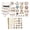 No. 2 55pcs alloy, variant on 50/55/58/80/90/94/96Pcs for Sock Shoe Brooch Pin Sweater Shawl Clip Artificial Pearls Brooch Charm Rhinestones Safe Pin