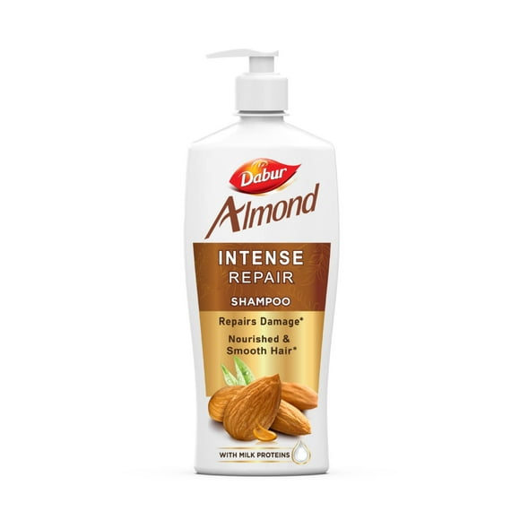 Dabur Almond Shampoo - 650 Ml | For Nourished & Smooth Hair | Intense Nourishment | Helps In Hair Strenghtening | With Almond-Vita Complex & Milk Extracts