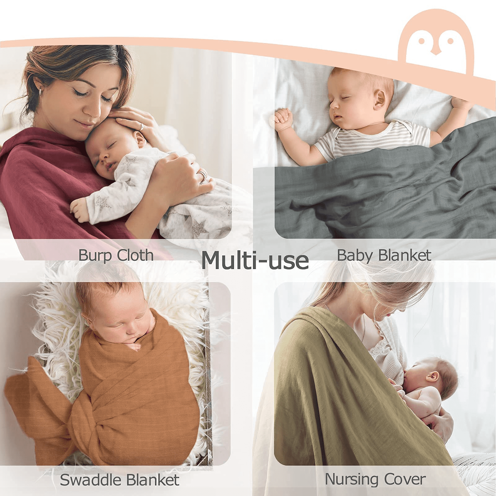 Receiving Blanket Swaddle Blankets For Babies Baby Swaddle Blanket