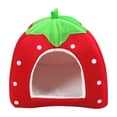 thumbnail image 5 of Tuvgenk Home Dog Bed Indoor Cozy Soft Washable Cat Bed Warm Red Dog Kennel, 5 of 5