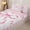 White Pink 01, variant on Manfei Black Bow Checkered Print Zipper Twin Comforter Sets with Fitted Sheet and 2 Pillowcases for Women, Cute Stars Print Zipper Bedding Set, Black Reversible, 4 Pieces