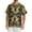 Army Green_002, variant on Mens Scrubs Top Plus Size Short Sleeve V-Neck Working Uniform Camo Print Stretch T-Shirt Comfort Soft Nurse Top with Pockets Army Green L