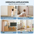 thumbnail image 6 of NOGIS Finger Pinch Door Guard - Child Door Protector & Baby Proofing - Door Jam protection Hinge Cover for 90 & 180 Degree Door Frames & Gates, 6 of 7