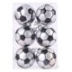 thumbnail image 2 of Matsuzay Adornos de bolas de Navidad exquisitos de plástico, decoración elegante para árbol de Navidad, fácil de colgar, 6 uds. Kits de decoración para fiestas Fútbol de 6CM + 6 uds., 2 of 6