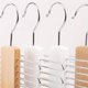 thumbnail image 3 of Juego de 2 ganchos para corbatas, colgadores para corbatas, colgadores para corbatas de madera, bufandas, cinturones, corbatas y accesorios (1 pieza blanco, 1 pieza de madera), 3 of 4
