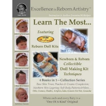 Excellence in Reborn Artistryt: Learn the Most Reborn Coloring Techniques for Doll Kits + Soft Body Patterns