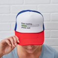 thumbnail image 6 of CafePress - Brain Loading, Please Wait - Adjustable Unisex Printed Trucker Hat with Mesh Back, 6 of 10