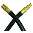 thumbnail image 2 of JR Products RV Rubber Appliance Hose with 1/4" Male Pipe Thread & Quick Disconnect Male Ends, 2 of 4