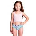 thumbnail image 3 of Shadoumai Girls Swim Shorts High Waisted Bathing Suit Side Drawstring Bottoms Swimsuit Kids Swimming Trunk Swimwear Bikini Board Shorts, 3 of 7