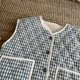 thumbnail image 4 of Otoño Invierno niñas chaleco con forro de piel a cuadros 2-7 Y ropa para niños chaleco Casual cálido chaqueta niños prendas de vestir sin mangas, 4 of 6