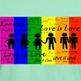 thumbnail image 3 of CafePress - Love Is Love Dark T Shirt - Men's Classic Graphic Cotton T-Shirt, 3 of 4