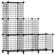 thumbnail image 1 of Estantería de alambre con forma de cubo, estantería de 6 cubos, organizador de armario y almacenamiento, estanterías de alambre multiusos para bricolaje., 1 of 5