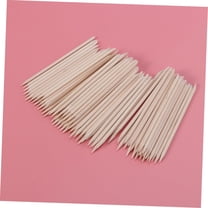 100pcs Wooden Cuticle Pusher Orangewood Nail Sticks Nail Art Wood Sticks Wooden Nail Supplies Bamboo Wood Cuticle Pusher Orange Wood Stick cutile Wood Cuticle Stick Manicure Tool