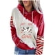 thumbnail image 1 of Suéter de manga larga con estampado de vaca y cuello redondo informal a la moda para mujer Pompotops gfhjh23947, 1 of 4