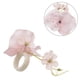 thumbnail image 1 of Xiao Hua Servilleteros de estilo minimalista para decoración de escritorio de hotel o restaurante, con diseño de flores y boca de agua, 12 unidades (rosa), 1 of 2