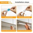 thumbnail image 3 of 12 Pcs Under Cabinet Lights Magnetic stickys，Replacement Magnetic Strips with Adhesive Backing for Rechargeable Motion Sensor Lights Wireless Under Counter Light for Cabinet Lighting, 3 of 7