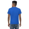 thumbnail image 2 of CROWN DOUBLE BLUE Men's classic tee (Royal, S), 2 of 6