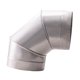 thumbnail image 4 of Conector de tubo de codo de estufa de 90 degree, accesorio de chimenea de codo, resistente al óxido para ventilación de cocina, tubo adaptador de conducto Identificación 20cm, 4 of 8