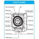 thumbnail image 3 of Dinheiro Reloj diario analógico Temporizador mecánico Interruptor de tiempo, 3 of 5