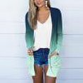 thumbnail image 1 of Cardigan pour Femmes Élégant Cardigan à Manches Longues Col Rond Imprimé Veste Légère Cardigan d'Été pour Femmes, 1 of 5