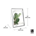 thumbnail image 4 of Umbra Prisma Picture Frame,Chrome, 4 of 6