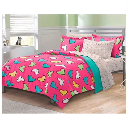 My Room Hearts Bed Set
