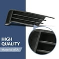 thumbnail image 4 of Front Bumper Lower Grilles Covers Pair Left & Right Fit For 2013-2017 Audi A3 S3, 4 of 10