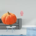 thumbnail image 2 of CoudarTitie Halloween Pumpkin Plush Cushion for Bedroom Sofa Decor and Ceramic Porcelain Jar Vase with Lid for Floral Arrangement and Party Display, 2 of 8