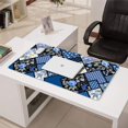 thumbnail image 3 of Long Mouse Pads for Desk,Pioneer Flower Floral Print Pattern Desk Mats on Top Of Desks, Desk Mouse Pad Extra Large with 3mm Non-Slip Base and Stitched Edge for Gaming,Office,Work,Home 31.5"x15.7", 3 of 6