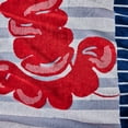 thumbnail image 3 of Better Homes & Gardens Coastal Lobster Striped Cotton-Blend Beach Towel, 3 of 6