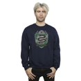 thumbnail image 2 of Harry Potter Mens Slytherin Chest Badge Sweatshirt, 2 of 3