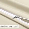thumbnail image 4 of Unique Bargains 1800 Microfiber Zippered Pillowcases 2pcs, 4 of 10