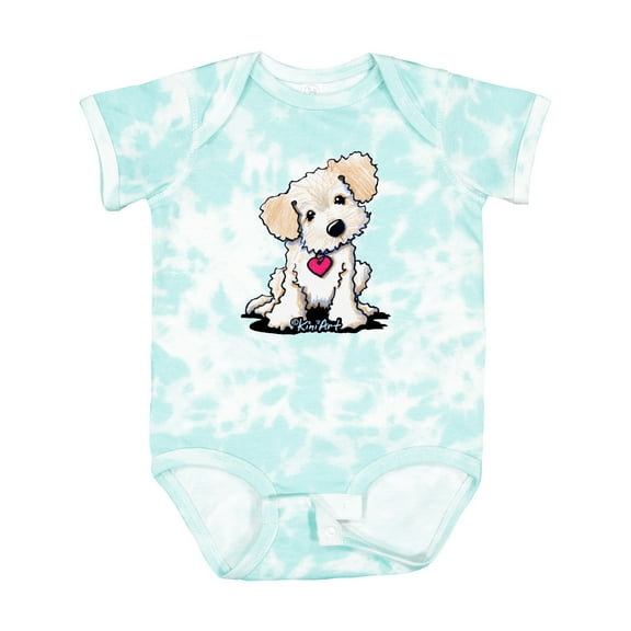 Inktastic Cream Doodle Pup Boys or Girls Baby Bodysuit