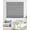 Charcoal-20" W × 48" H, variant on Window Shades 30" W × 48" H White No-Drill Blackout Indoor Use