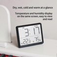 thumbnail image 5 of Slim Lcd Screen Electronic Digital Clock Can Be Hung On The Wall Back With Magnetic Suction Can Be H P2025011033 26-27s, 5 of 5