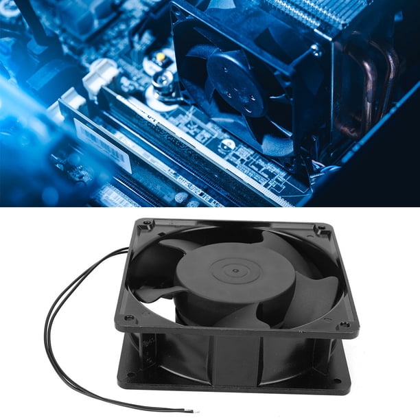 Ventilador de caja de PC ventiladores de refrigeración de caja Ventilador de refrigeración CC de cobre puro sin escobillas para computadora para placa de circuito de unidad ANGGREK Otros