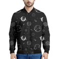 thumbnail image 3 of Chaquetas con estampado 3D de planetas divertidos para hombre, tendencia de moda, chaqueta bomber de manga larga para niños, sudadera informal de gran tamaño estilo Harajuku, 3 of 4