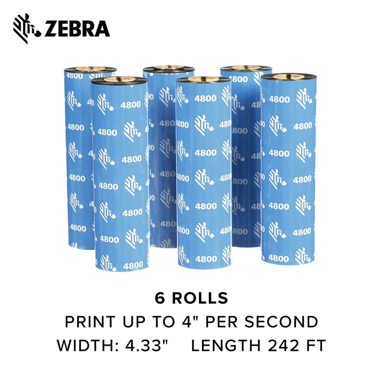 専用 roBa-LP ブラック Amazon.com: Zebra 800033-801 Black Monochrome Ribbon for ZXP