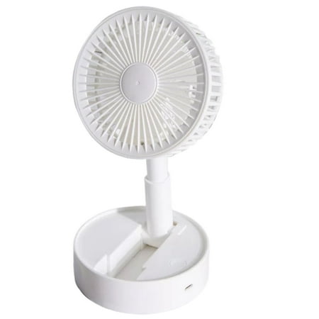 

BSTHOE Portable USB Rechargeable Fan Foldable Pedestal Stand Floor Adjustable Height