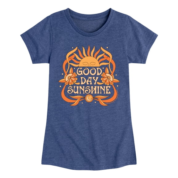 The Beatles - Good Day Sunshine - Youth Girls Fitted Short Sleeve T-Shirt