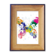 thumbnail image 1 of Colorida mariposa con patron de flores Graffiti Marco de imagen marco de escritorio, 1 of 4
