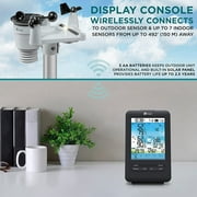 Logia ProWeatherLive Wireless Weather Station with 4-Day Forecast & Solar Power