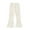 White, variant on Miqool Girls Ice Silky Textured Flare Leggings Kids High Waisted Bell Bottom Pants Casual Bootcut Dance Yoga Leggings for Teen Girls