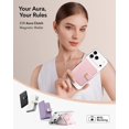 thumbnail image 2 of Cartera Embrague ESR Aura para mujer MagSafe, color rosa, 2 of 9