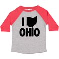 thumbnail image 3 of Inktastic I Love Ohio with State Silhouette Boys or Girls Toddler T-Shirt, 3 of 5