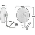 thumbnail image 2 of 2 Pcs Couronne Magnétique, Aimant à Poser sur Porte en Métal et Acier, Base d'Aimant, 2 of 5