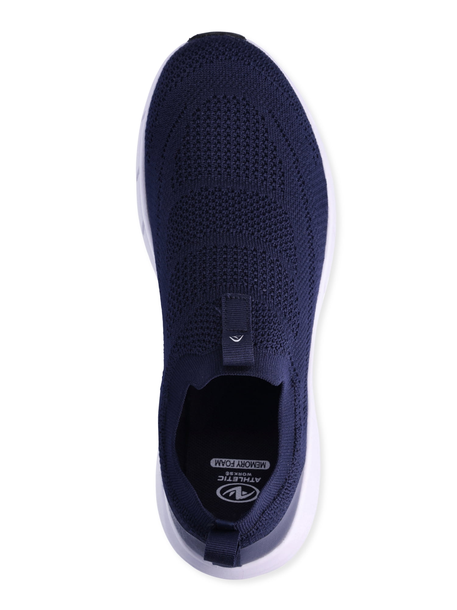 Athletic Works Men’s Knit Slip-On Sneakers