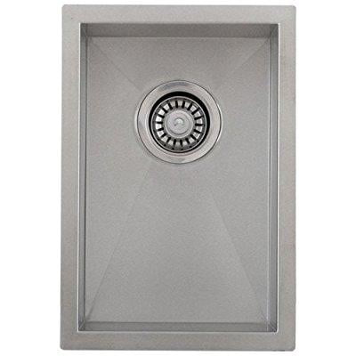 Phoenix Safe 12 Undermount 16 Gauge Stainless Steel Square Kitchen Phoenix Safe 12 Undermount 16 Gauge Stainless Steel Square Kitchen Bar Sink Zero Radius