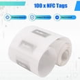 thumbnail image 4 of 100 Piezas Etiquetas Adhesivas NFC con Chip NTAG213 Pegatinas en RFID Memoria Regrabable de 144 Bytes, 4 of 5